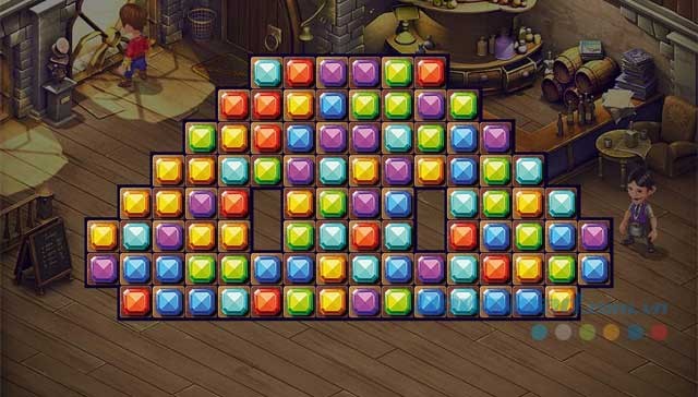 Mini-game xếp hình match-3