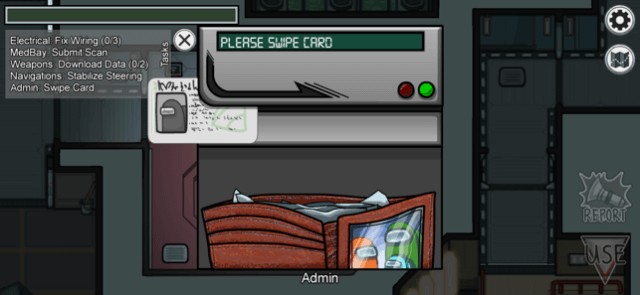 Tương tác với các đồ vật trên tàu