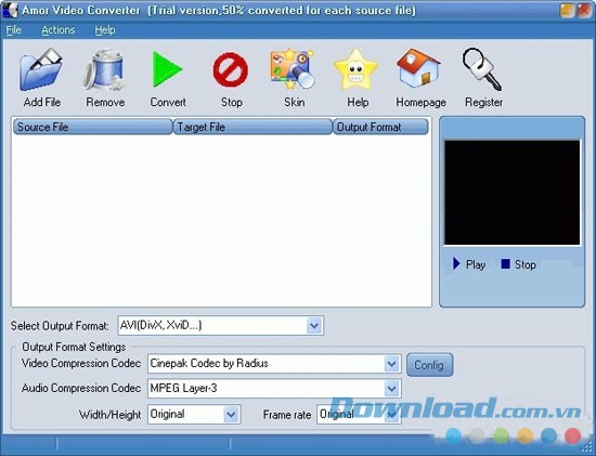 Amor video Converter