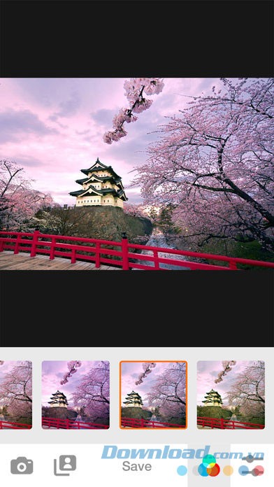 Bộ lọc ảnh phim Analog Cam Okinawa