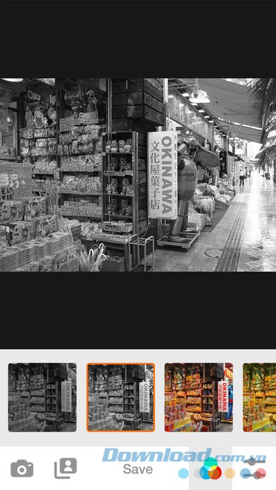 Sử dụng cử chỉ đơn giản