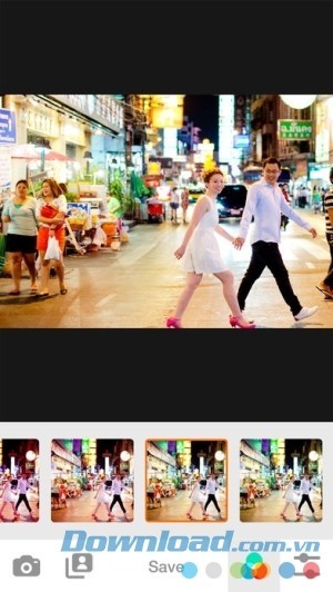 Bộ lọc ảnh mang màu sắc của thành phố Bangkok nhộn nhịp