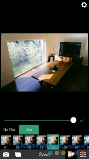 Analog Jeju cho iOS lọc hình đẹp