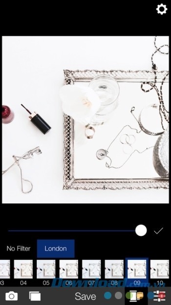 Mỗi bộ lọc tạo ra 1 phong cách mới cho bức hình