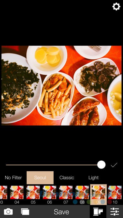 Bộ lọc màu độc đáo