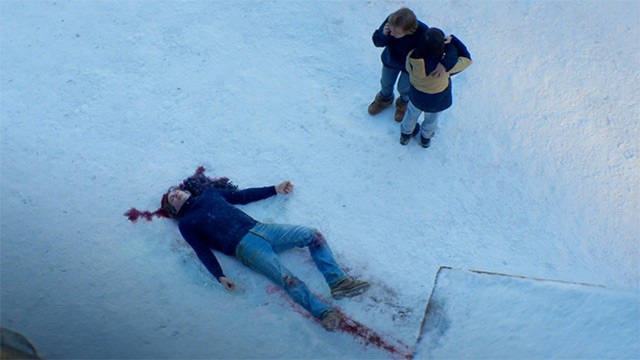 Poster phim Kỳ án trên đồi tuyết - Anatomy of a Fall thắng giải Cành cọ vàng tại LHP Cannes lần thứ 76