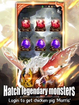 Ấp nở quái vật huyền thoại