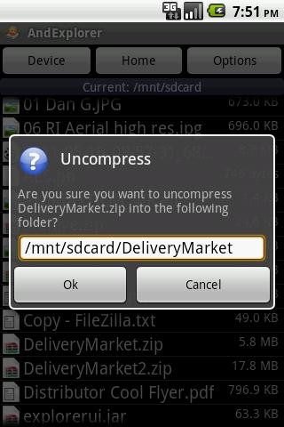 AndExplorer for Android