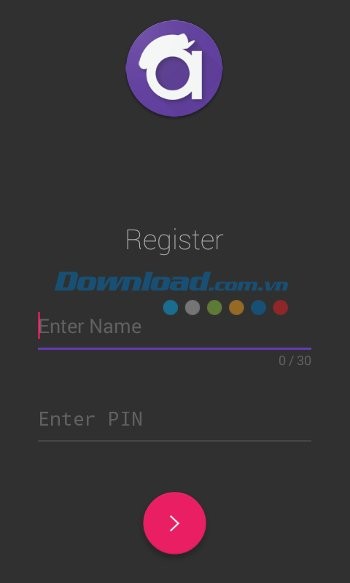 Thiết lập thông tin cá nhân với Andrognito 2