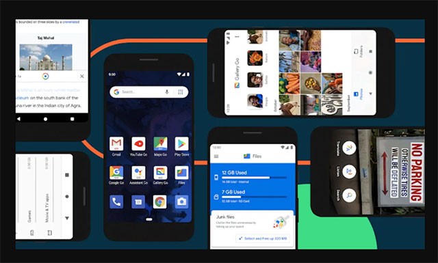 Android 10 Go Edition là phiên bản rút gọn của Android 10 dành cho thiết bị cấu hình thấp