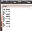 Andromeda Hyper DVD to AVI Ripper - Chuyển đổi DVD sang AVI