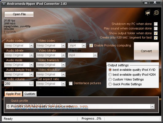 Andromeda Hyper iPod Converter
