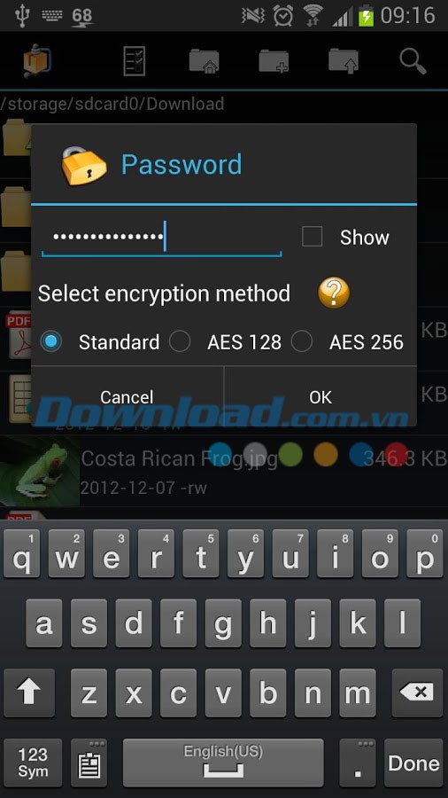 AndroZip File Manager for Android