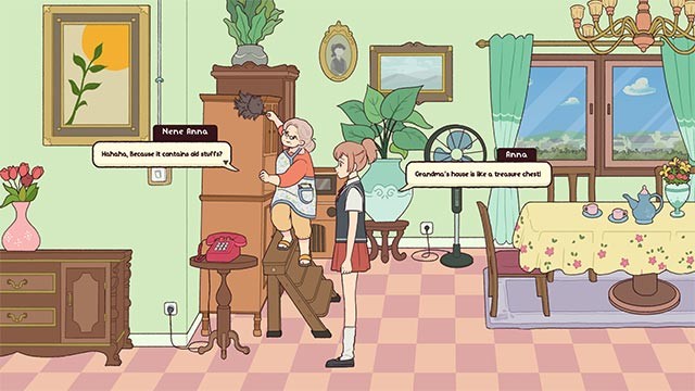 Khám phá cuộc sống của Anna thông qua các trò chơi nhỏ và hoạt động thường ngày