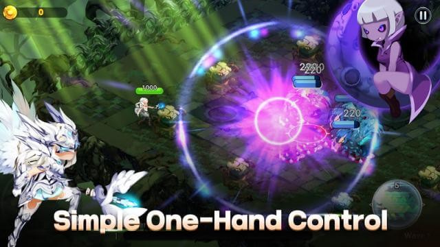 Angel Saga là game nhập vai roguelike điều khiển bằng một tay hấp dẫn