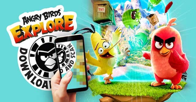 Đưa những nhân vật yêu thích của bạn trong Angry Birds vào thế giới thực với game Angry Birds Explore