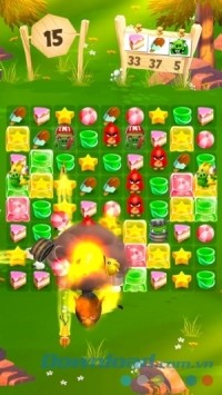 Angry Birds Match cho Android rất dễ chơi