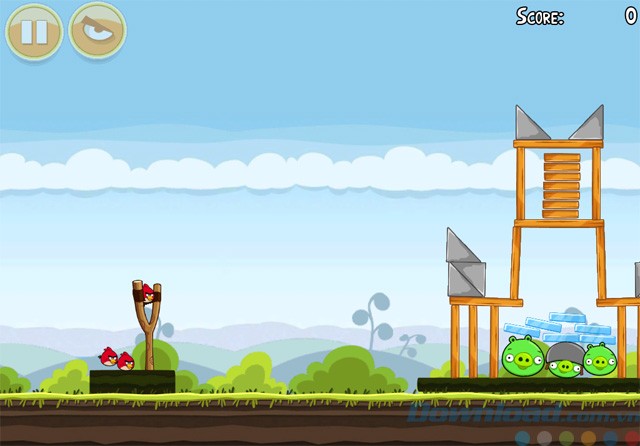 Game bầy chim nổi giận Angry Birds