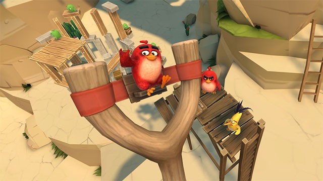 Trải nghiệm game bắn súng tọa độ mới - Angry Birds VR: Isle of Pigs