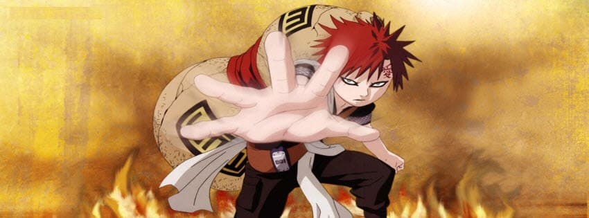 Hình bìa Facebook chủ đề anime vui nhộn - dễ thương