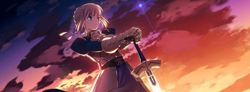 Hình bìa Facebook chủ đề anime vui nhộn - dễ thương