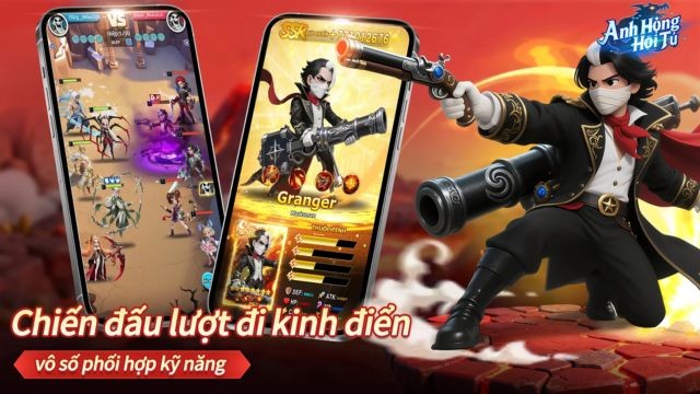 Chiến đấu lượt đi kinh điển, vô số phối hợp kỹ năng