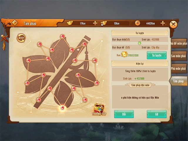 Tâm pháp môn phái