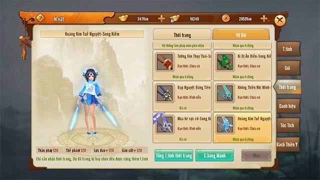 Thời trang – Hoàng Kim Tuế Nguyệt