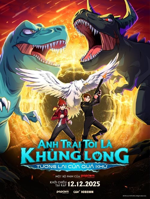 Poster phim Anh trai tôi là khủng long: Tương lai của quá khứ