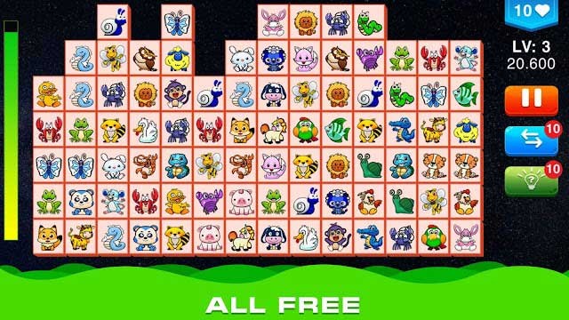 Animal Connect là game nối thú miễn phí chơi giống game Pikachu