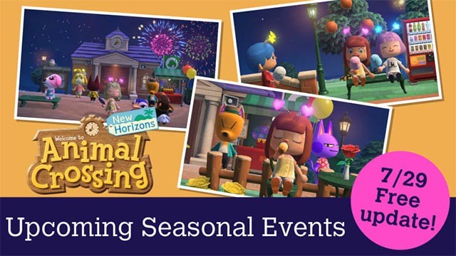 Đón chào sự kiện bắn pháo hoa vào tháng 8/2021 của Animal Crossing New Horizons