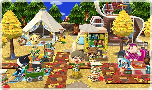 Xây dựng khu cắm trại với rất nhiều công trình, tiện ích trong Animal Crossing Pocket Camp