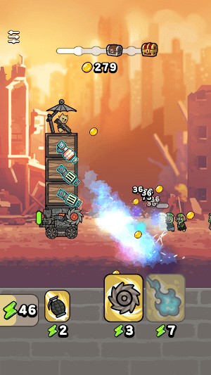 Sử dụng nhiều loại vũ khí mạnh mẽ