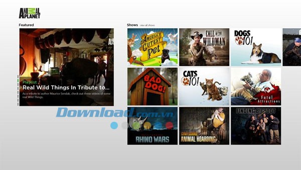 Animal Planet for Windows 8