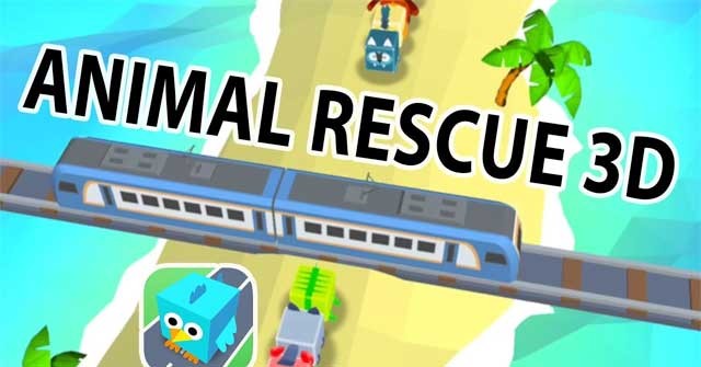 Game giải cứu động vật vui nhộn từ nhà phát triển Voodoo - Animal Rescue 3D