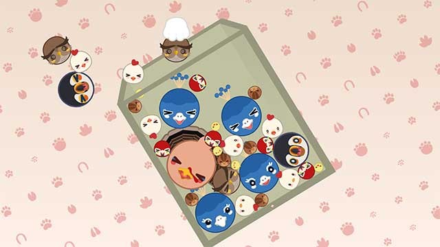 Khi các động vật cùng loại chạm vào nhau, chúng sẽ trở thành loài lớn hơn