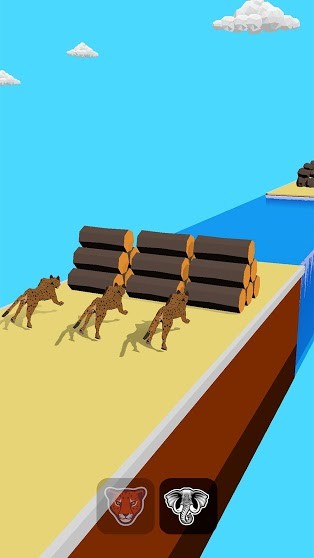 Animal Transform Race là cuộc đua của các loài động vật