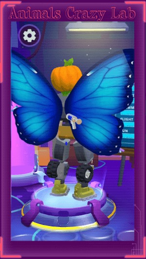 Lai tạo động vật điên rồ trong phòng thí nghiệm của game Animals Crazy Lab