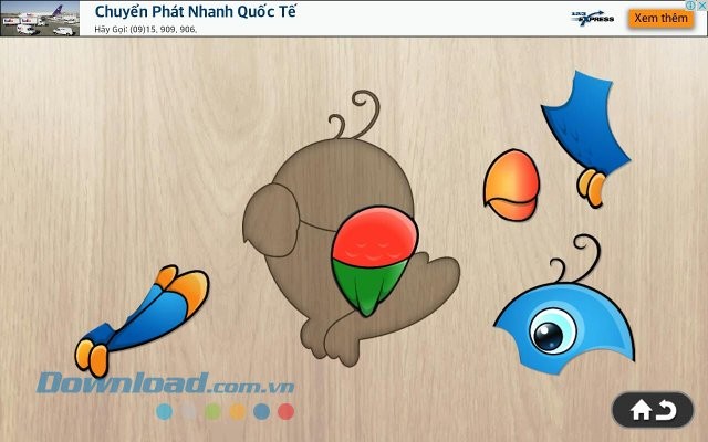 Animals Puzzle For Kids - game xếp hình cho bé