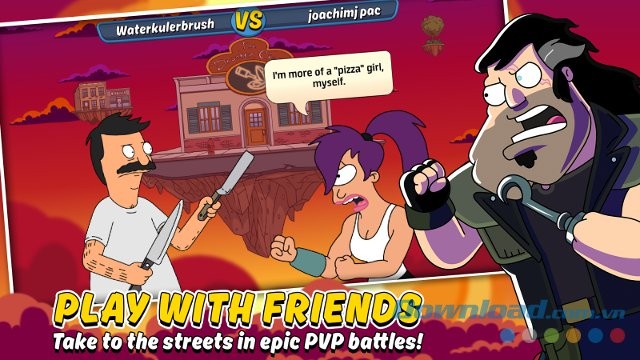Thách thức bạn bè trong chế độ nhiều người chơi