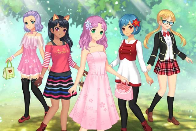 Anime Dress Up cho Android là trò chơi hoàn hảo dành cho những tín đồ thời trang
