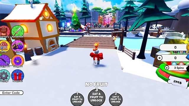 Để có được trái cây, bạn cần phải hạ gục kẻ thù để đổi lấy tiền mặt và kim cương