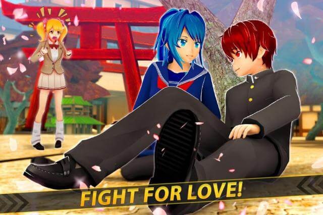 Thưởng thức câu chuyện tình yêu trong game Anime Girl Run