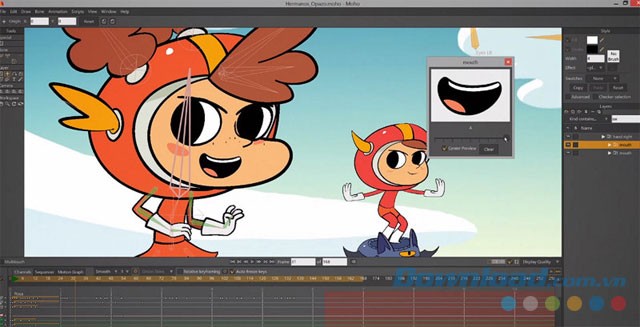 Giao diện Moho Pro 12