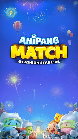 Anipang Match là game match-3 ghép khối động vật thú vị