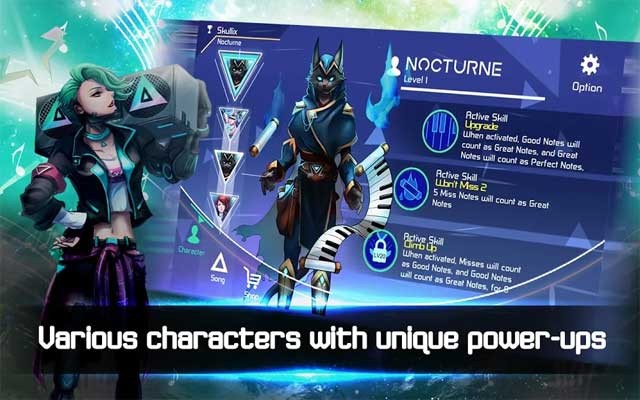 Vô số nhân vật cá tính sở hữu nhiều quyền năng và được thiết kế tinh xảo