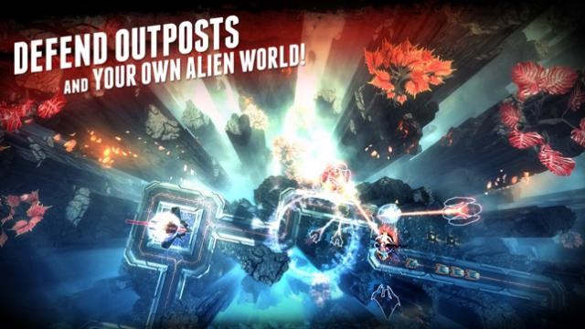 Bảo vệ các căn cứ và thế giới alien của riêng bạn trong game Anomaly Defenders