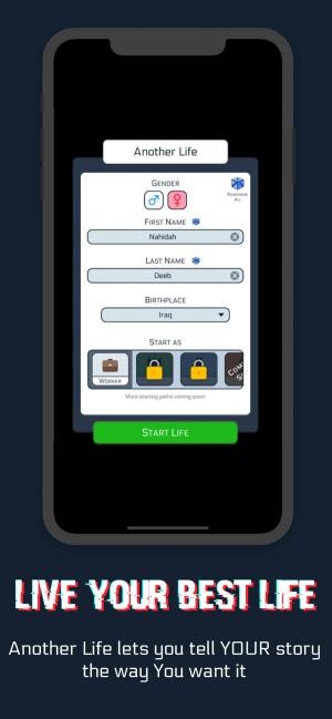 Sống cuộc đời của chính mình trong game Another Life