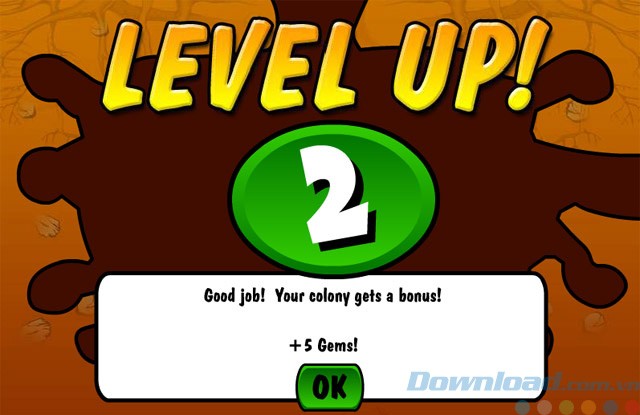 Lên cấp trong Ant War