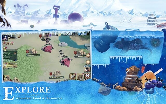 Khám phá đồ ăn và tài nguyên